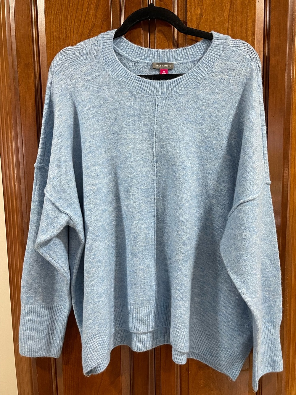 Vince Camuto Pastel Blue Crewneck Sweater